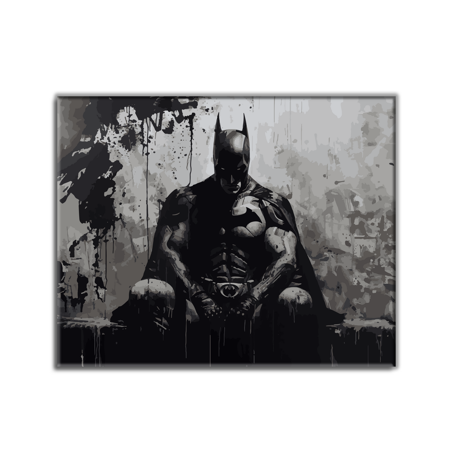 Batman. Paint by numbers kit. Premium quality KitArt