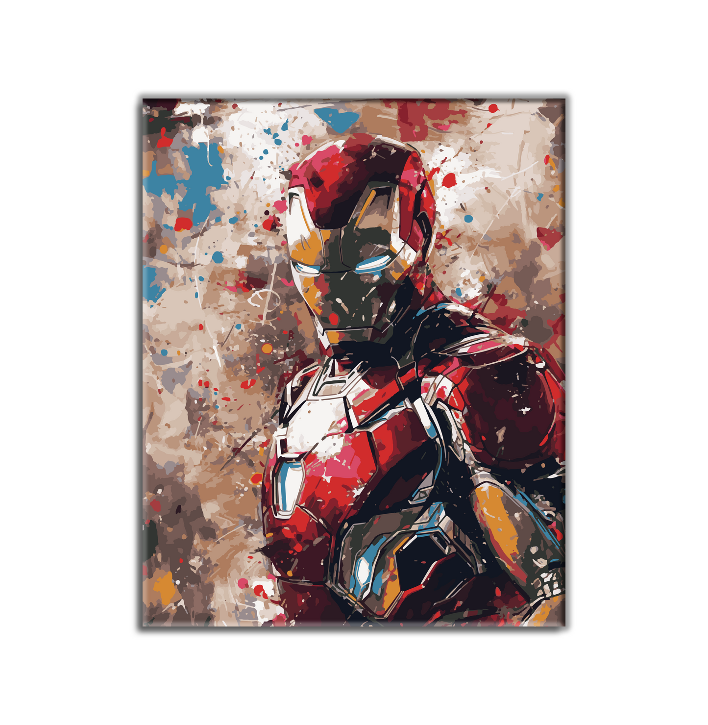 Iron Man. Paint by numbers kit. Premium quality KitArt