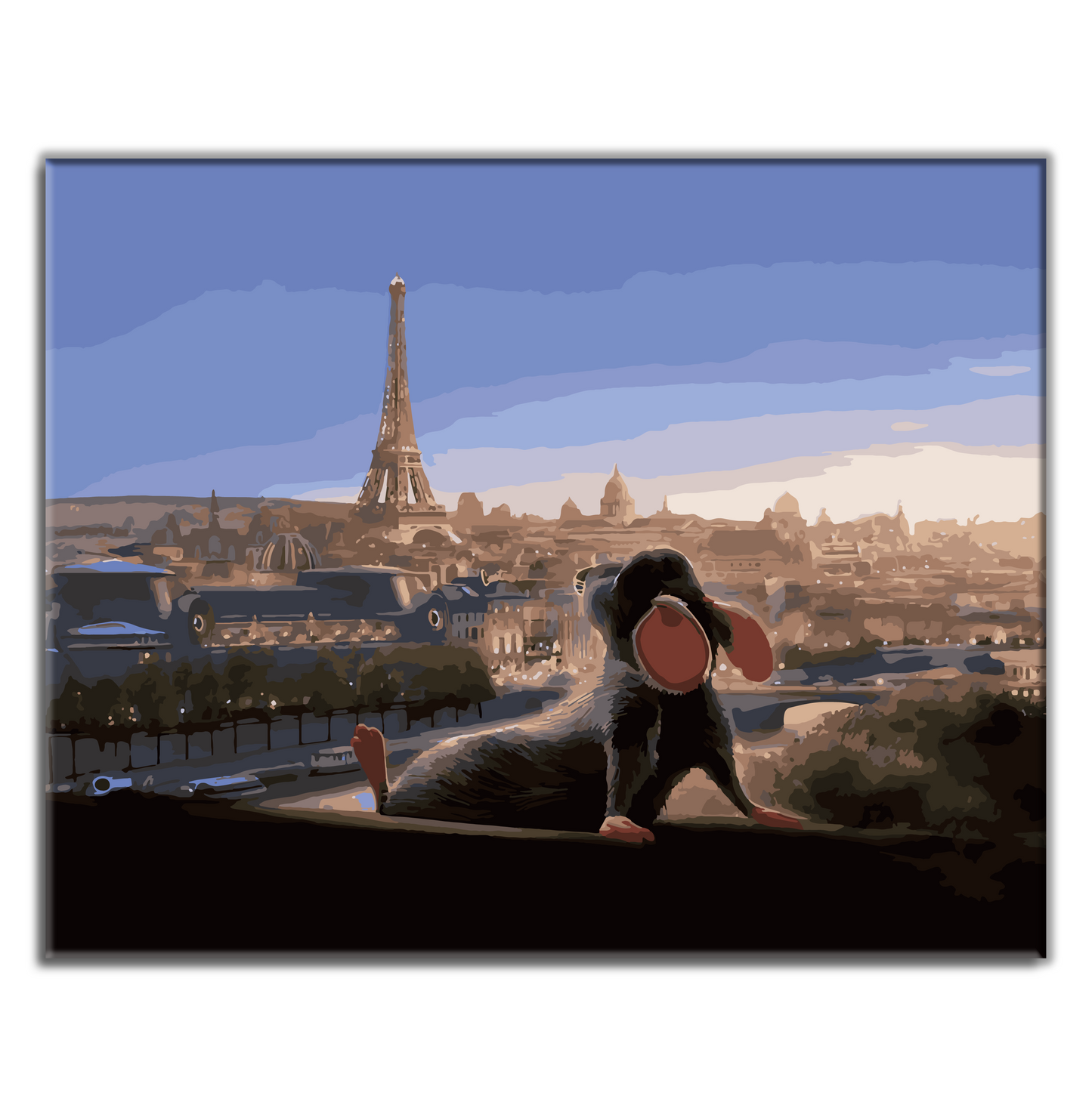 Ratatuille. Paint by numbers kit. Premium quality KitArt