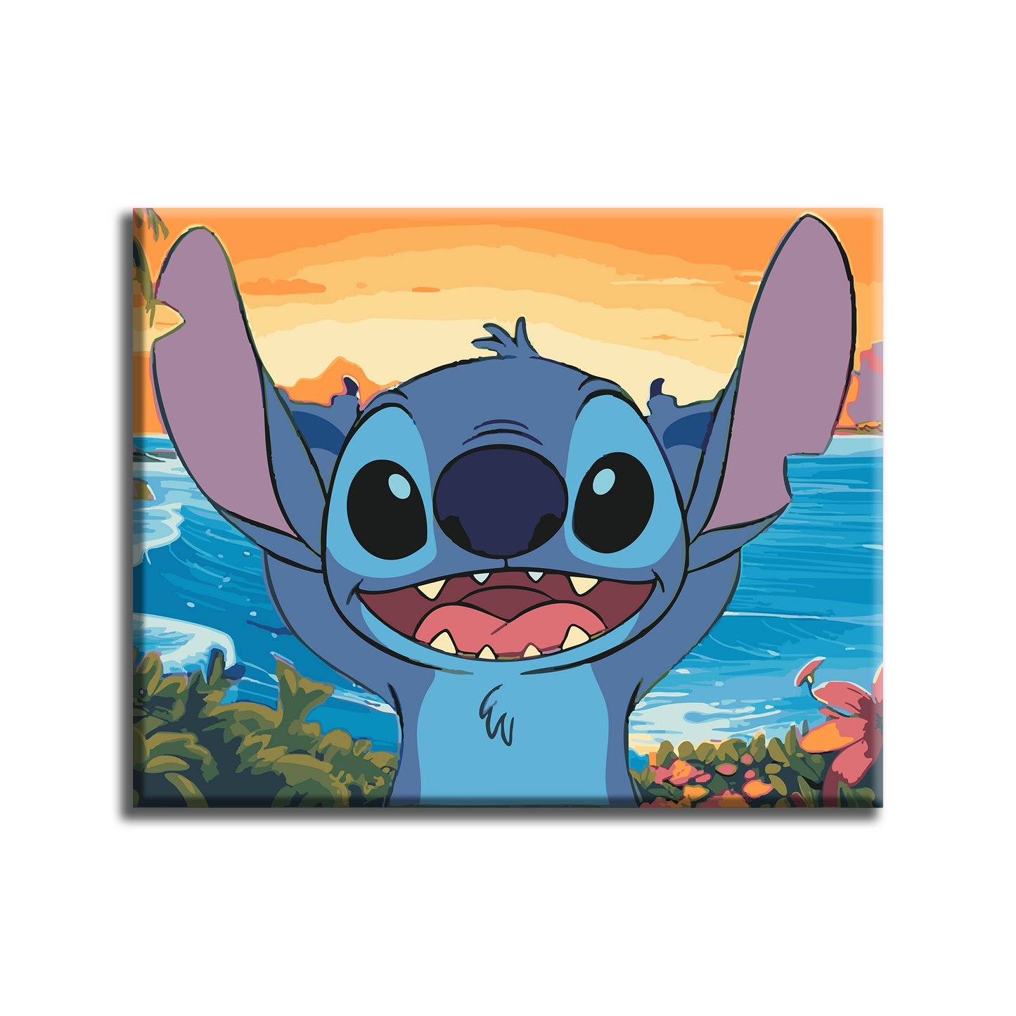 Stich. Paint by numbers kit. Premium quality KitArt