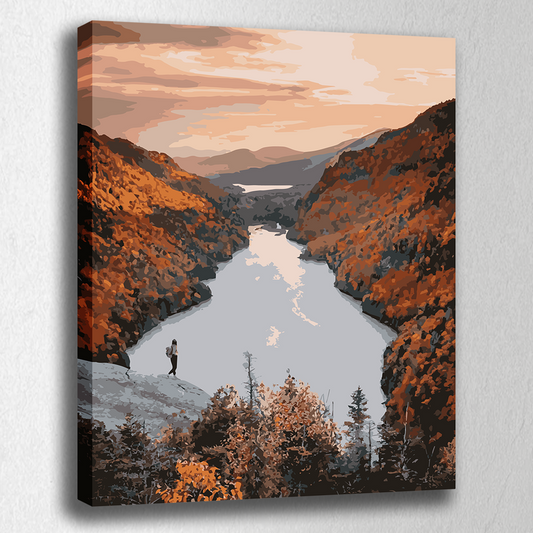 Among mountains
