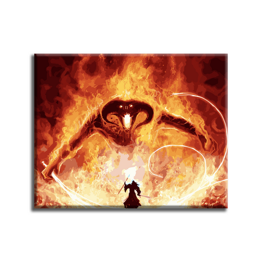 Gandalf. Paint by numbers kit. Premium quality KitArt