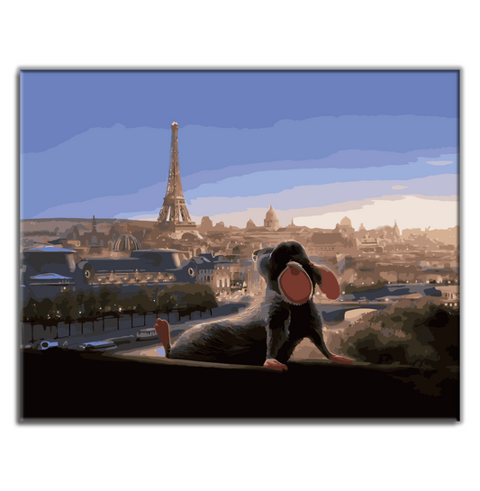 Ratatuille. Paint by numbers kit. Premium quality KitArt