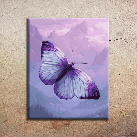 Purple butterfly