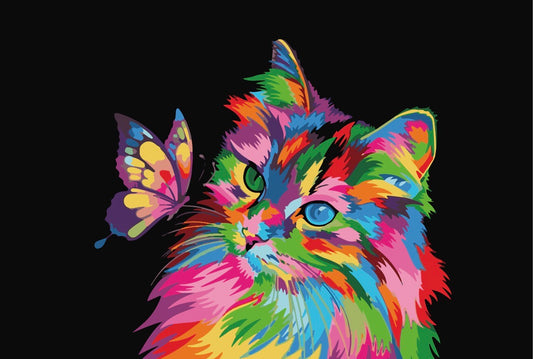 Colorful Cat