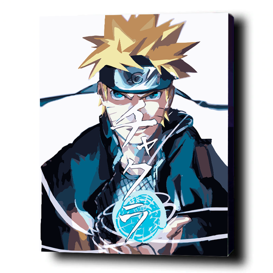 Naruto. Paint by numbers kit. Premium quality KitArt