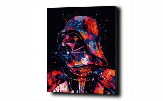 Vader 2. Paint by numbers kit. Premium quality KitArt