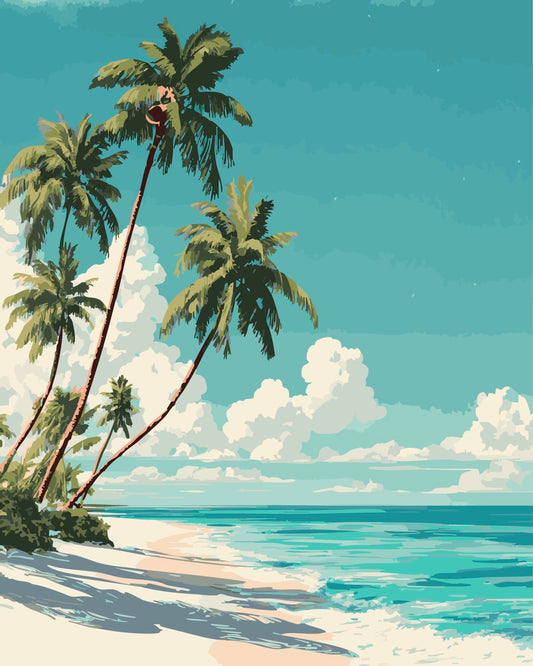 Caribbean island