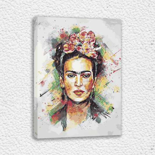 Frida Kahlo. Paint by numbers kit. Premium quality KitArt