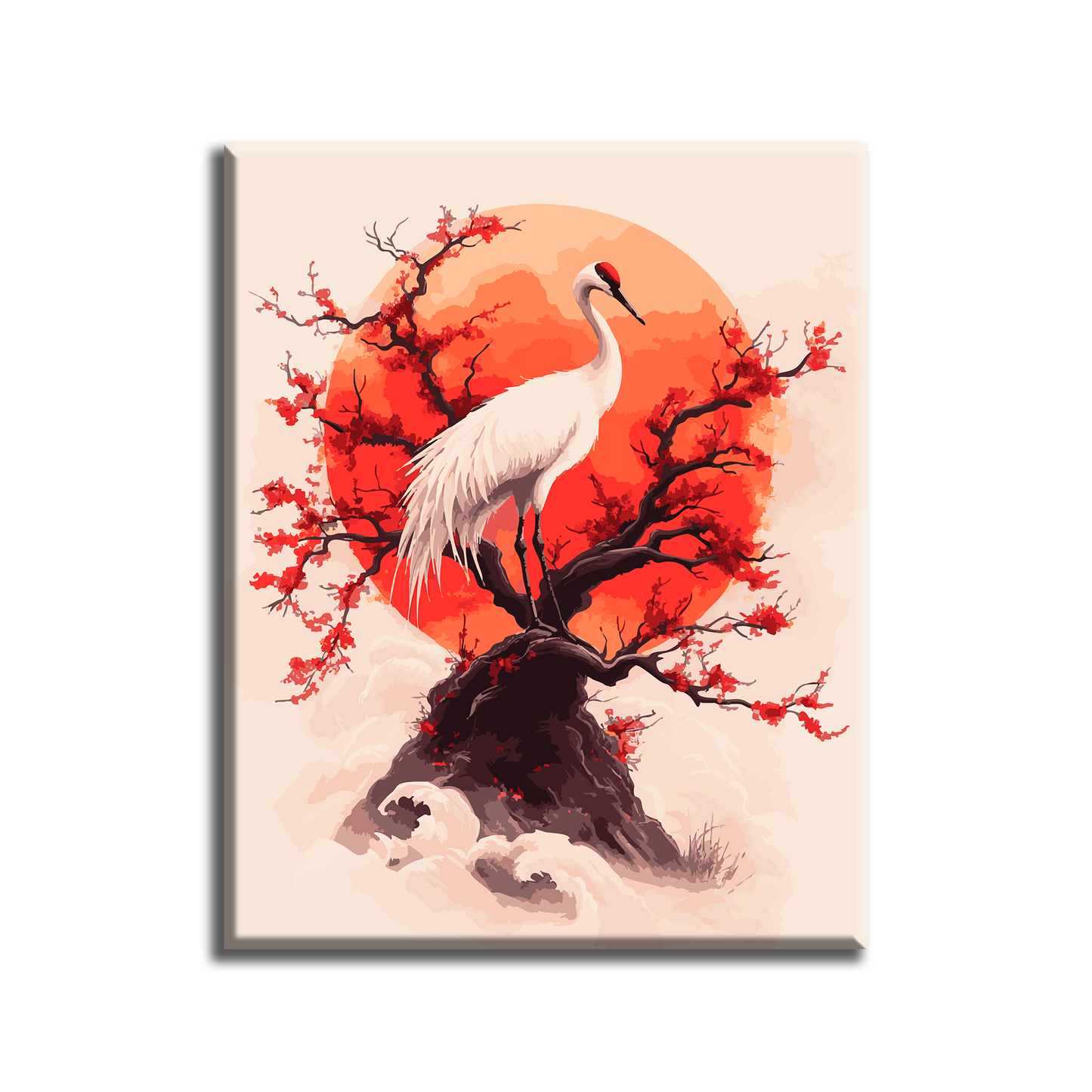 Zen art. Paint by numbers kit. Premium quality KitArt